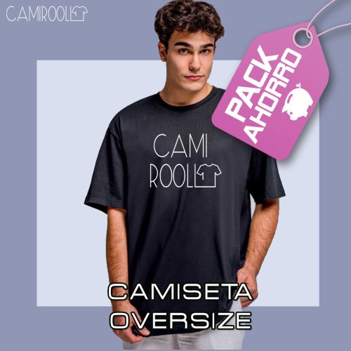 pack-ahorro-estampacion -camiseta-publicitaria-oversize-corporativa-camirooll